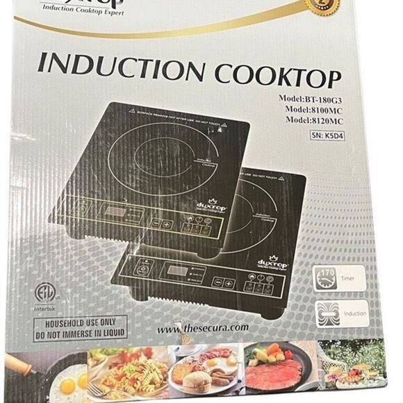 Duxtop Induction Cooktop NEW IN BOX Model BT-180G3. 8100MC 8120MC - Picture 1 of 4